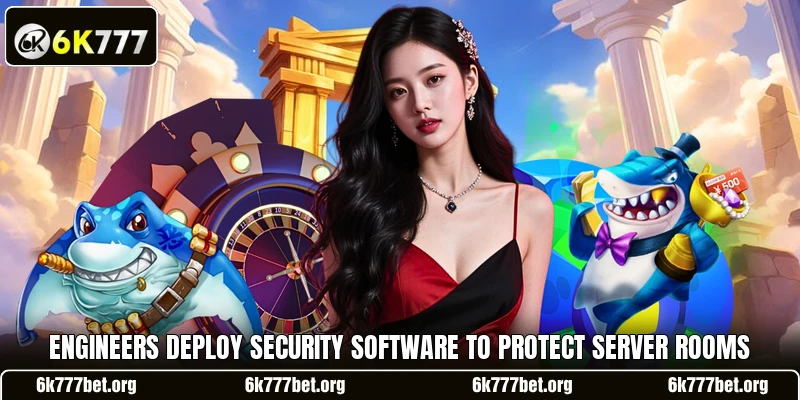 Engineers deploy security software to protect server rooms Engineers deploy security software to protect server rooms