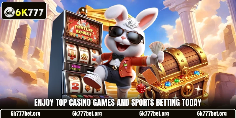 Enjoy top casino games and sports betting today