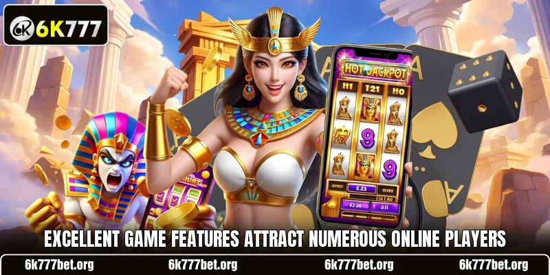 Excellent game features attract numerous online players Excellent game features attract numerous online players