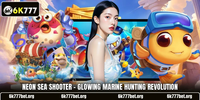 Neon Sea Shooter - Glowing Marine Hunting Revolution Neon Sea Shooter - Glowing Marine Hunting Revolution