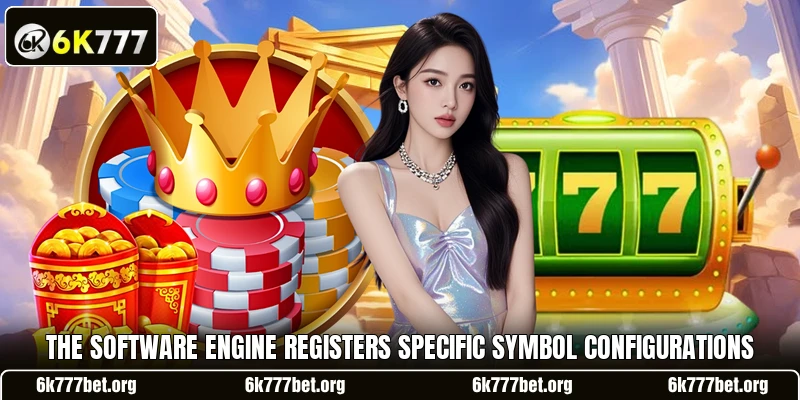 The software engine registers specific symbol configurations The software engine registers specific symbol configurations